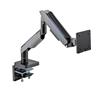 Bras pour moniteur unique à ressort à gaz RGB Brateck Heavy-Duty, comp