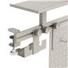ICAN Deskmatics Gaming Rail Storage System, Light Brown