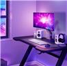 Bras de moniteur simple à ressort à gaz RGB robuste ICAN, compatible avec les modèles de 17 à 49 pouces