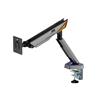 ICAN Heavy-Duty RGB Mechanical Single Monitor Arm, fit 17"-45"