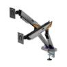 ICAN Bras mécanique robuste pour moniteur double RVB, convient pour 17