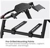Support de volant pliable pour simulateur de course ARMORY - Noir