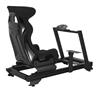 Cockpit de simulation Strix ARMOURY avec siège et levier – Noir