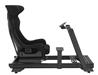 Cockpit de simulation Strix ARMOURY avec siège et levier – Noir