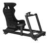 Cockpit de simulation Strix ARMOURY avec siège et levier – Noir