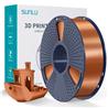 Filament PLA+ soie Sunlu 1,75 mm, 1 kg/bobine (cuivre rouge)