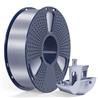 Sunlu 1.75mm, 1kg/spool, Silk PLA+ filament (Silver)