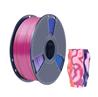 Sunlu Silk PLA+ Tri Color filament, Red Yellow Green