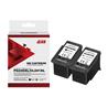 iCan Canon PG240XL Black and CL241XL Tri-color Ink Cartridge