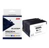 iCan Cartouche d'encre noire HP 950XL et tricolore 951XL