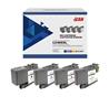 Cartouche d'encre Brother LC 406 XL compatible iCAN, lot de 4