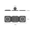 Choetech 3-in-1 15W Magnetic Foldable Wireless Charger