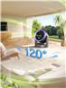 MUXNW Rechargeable USB Oscillating Desk Fan