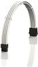 iCAN PCIE 5.0 sleeved extension cable, 12VHPWR 16Pin (12+4), M/F 30cm