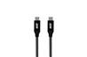 iCAN USB 2.0 Type-C Male to Type-C Male Cable, 100W, 3ft(Open Box)