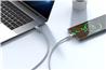 Câble iCAN LED Chaud USB 2.0 Type-A Mâle vers Type-C Mâle, 3A, 6 pieds