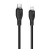 Baseus Pudding Serie Fast Charging Cable USB Type-C to iP, 2m, Black