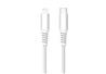 Câble iCAN MFi Type-C Mâle vers Lightning Mâle, 27W, 6 pieds