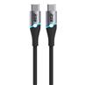 Câble iCAN USB 2.0 Type-C Mâle vers Type-C Mâle, 60W, 6 pieds