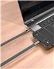 iCAN USB 2.0 Ultra-thin Type-C Male to Male Flat Cable, 240W, 3ft