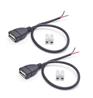 USB 2.0 Type-A to Open with 2-Position Connector Cable