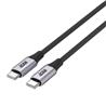 Câble iCAN USB 2.0 mâle Type-C vers mâle Type-C, 100W, 3 pieds