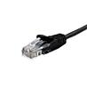 iCAN CAT6A Super Slim Ethernet Cable, 10Gbps 550MHz, 28AWG 10FT, Black(Open Box)