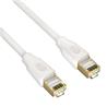iCAN CAT8 Premium Ethernet Cable, S/FTP, 40Gbps 2000MHz,  100FT, White