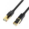 Câble Ethernet iCAN CAT8 Premium, S/FTP, 40 Gbit/s, 2 000 MHz, 4,6 m, noir