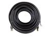 iCAN CAT7 Ethernet Patch Cable, High Speed 10Gbps 600MHz, Double Shielded S/FTP 26AWG, Gold Plated, 35FT, Black