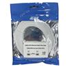iCAN CAT8 Flat Shielded Ethernet Cable, 40Gbps, STP, 10FT, White