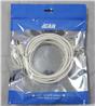 Câble de raccordement Ethernet CAT7 iCAN, haut débit 10 Gbit/s 600 MHz, double blindage S/FTP 26 AWG, plaqué or, 15 pieds, b...