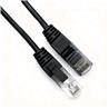 iCAN CAT6A Super Slim Ethernet Cable, 10Gbps 550MHz, 28AWG 20FT, Black(Open Box)