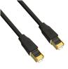 iCAN CAT7 Double Shielded S/FTP 26AWG, Gold Plated, 100FT, Black