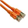 iCAN CAT6A Ethernet Patch Cable,10Gbps, 3FT, Orange