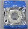 Câble de raccordement Ethernet CAT7 iCAN, haut débit 10 Gbit/s 600 MHz, double blindage S/FTP 26 AWG, plaqué or, 25 pieds, b...