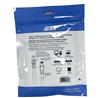 iCAN CAT8 Flat Shielded Ethernet Cable, 40Gbps, STP, 7FT, White