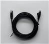 iCAN CAT6A Super Slim Ethernet Cable, 10Gbps 550MHz, 28AWG 10FT, Black(Open Box)