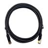 Câble Ethernet tressé iCAN CAT7, 10 Gbit/s, 600 MHz, SSTP 26 AWG, 2,1 m