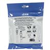 iCAN CAT7 Shielded Flat Ethernet Cable, 10Gbps, STP, 10FT, White