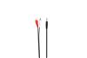 iCAN PREMIUM 3.5mm Stereo Male to 2RCA Male Cable, Gold Plated, 6FT