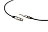 iCAN XLR Female to 6.35mm TS Mono Microphone Cable, 10FT