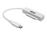 Câble adaptateur USB 3.1 Gen 1 (5 Gbit/s) USB-C vers SATA III avec UASP, disques durs SATA 2,5 pouces, compatible Thunderbol...