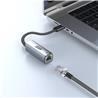 iCAN USB 3.0 Type-C Male to RJ45 Female Adapter, 10/100/1000Mbps
