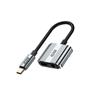 iCAN Type-C Male to Type-C Charging+3.5mm Audio Female Adapter