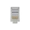 iCAN RJ45 Cat6 50u Connector Plugs, UTP, 50Pcs