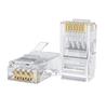 iCAN RJ45 Cat6 50u Connector Plugs, UTP, 50Pcs
