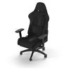 CORSAIR TC100 Fabric Gaming Chair, Relaxed Fit, Black