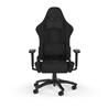 CORSAIR TC100 Fabric Gaming Chair, Relaxed Fit, Black