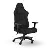 CORSAIR TC100 Fabric Gaming Chair, Relaxed Fit, Black
